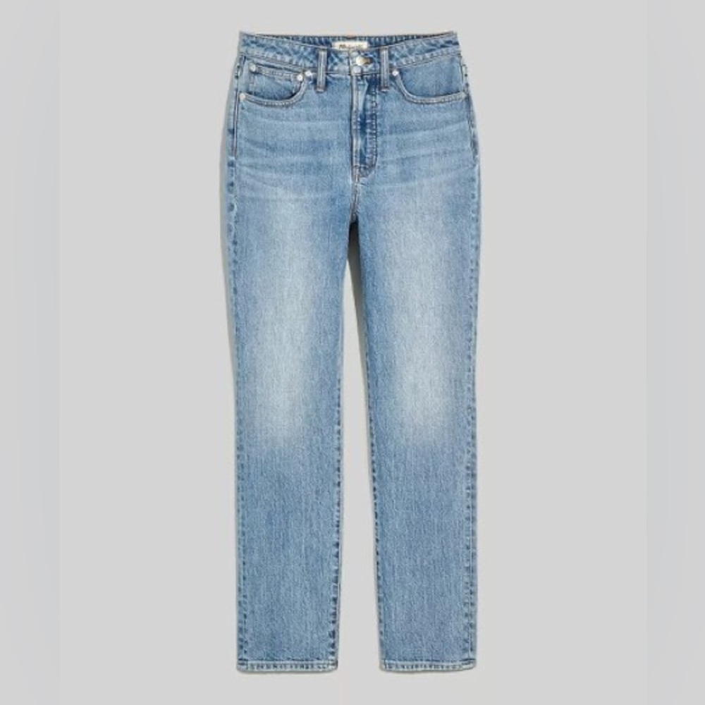 Madewell | Heathcote Wash High-Rise Straight-Leg Jeans - side 16W